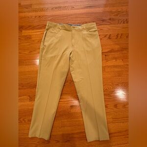 Men’s tan dress pants; BNWT; excellent condition; size W42, L32